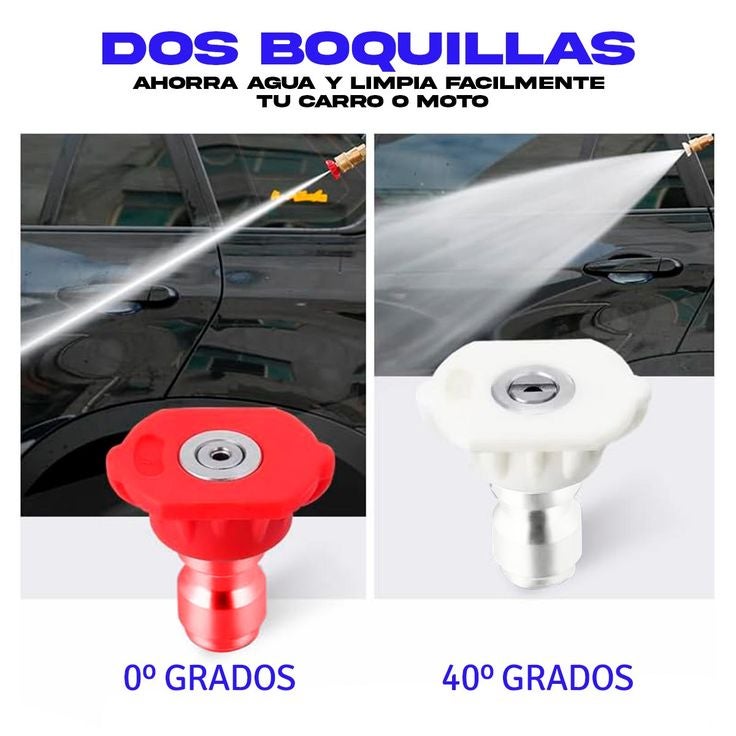 Hidrolavadora Portátil 48V con 2 Baterías – Potencia sin cables, limpieza sin límites