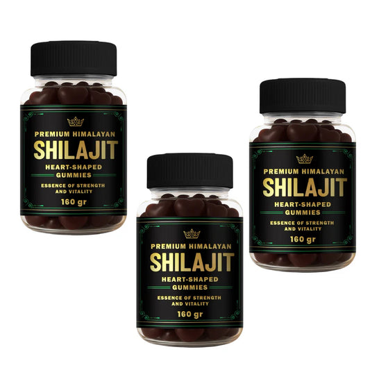 Gomas Premium Himalayan Shilajit - Fuerza, Vitalidad y Energía